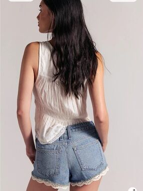 WE THE FREE - Free People - Cali Lace Shorties